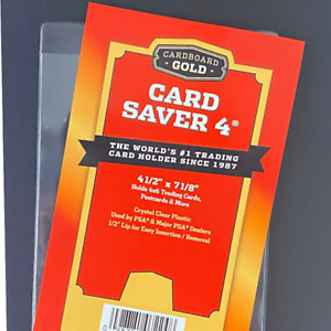 (3 - 200) Cardboard Gold Card Saver 4 IV PSA Thick Grading Holder FREE SHIPPING