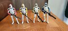 Star Wars Black Series Phase 1 Clone Troopers Set of 4. Great Condition. Rare!