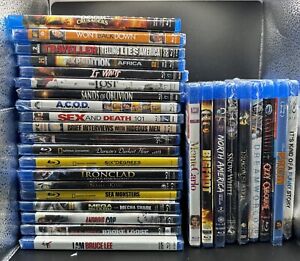 Blu Ray Lot Of 29 NEW Universal Disney National Geographic Discovery + More DL2