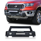 Front Bumper Compatible with 2019-2023 Ford Ranger Black Truck Guard Bull Bar (For: Ford Ranger)