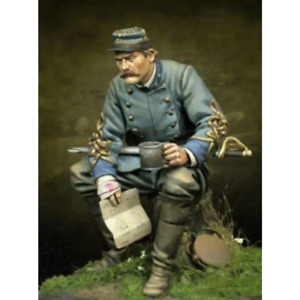 1/24 Resin Model Kit Confederate Soldier US Civil War Unpainted