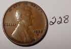 1928-S Lincoln Wheat Cent      #228