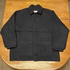 Filson Double Mackinaw Cruiser Virgin Wool Style 83 Charcoal Jacket Men’s SZ 46