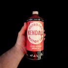 VINTAGE KENDALL 2 CYCLE ONE QUART OUTBOARD MOTOR OIL CAN