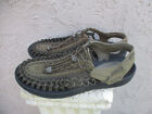 KEEN ~ UNEEK LEATHER PARACORD BRAIDED DRAWSTRING SANDALS  11.5