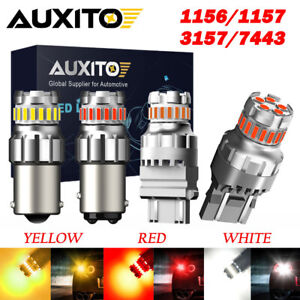 AUXITO LED Turn Signal Light Bulb Anti Hyper Flash 3156/3157/7440/7443/1156/1157