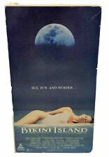 Bikini Island VHS 1991 Prism Horror Slasher Prism Erotic Sleaze Thriller Action