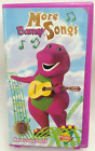 VHS Barney: More Barney Songs (VHS, 1999, Lyrick Studios)