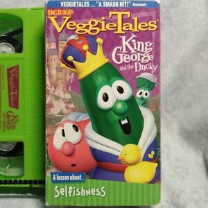 VeggieTales - King George and the Ducky (VHS, 2000) SWB Combined Shipping
