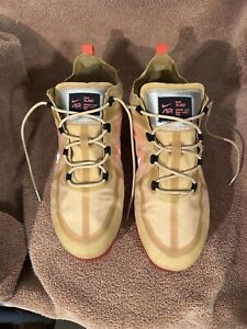 Nike Air Vapormax 2019 Lace Up Running Shoe Club Gold-AR6631-701-Size US 13