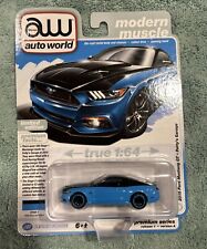 New Listing2024 Auto World 2015 Ford Mustang GT Pettys Garage Blue