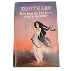 Tales From The Flat Earth Night's Daughter by Tanith Lee Hardcover Book 1986
