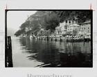 1985 Press Photo Riva del Garda, Italy, old town flanking the harbor.