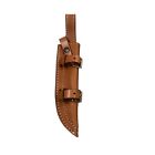 Western Style Leather? (Maybe) Knife Sheath Only Snap Buckles Light Tan