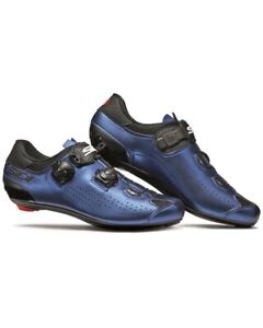 Sidi Genius 10 Men's Road Cycling Shoes, Iridescent Blue