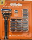 Gillette Fusion 5 Razor Blades 18 Cartridges Only Factory Sealed pack No Handle