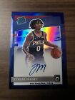 New Listing2020-21 Optic Tyrese Maxey Rated Rookie Blue /49