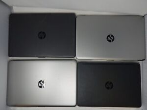 HP Laptops | Varying CPUs | 8GB RAM | No OS | Lot of 4 Laptops