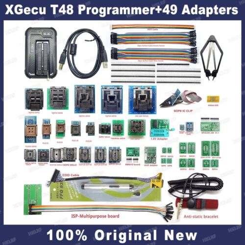 XGecu T48 Programmer +49 Aadapters