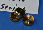 Brass lacquer Getzen 300 Trumpet piston valve casing Lower/Bottom cap set