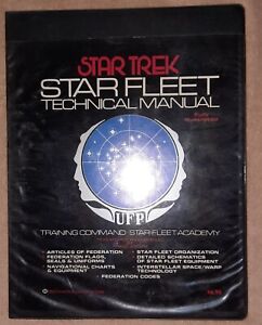 Star Trek Star Fleet Technical Manual 1975 first edition
