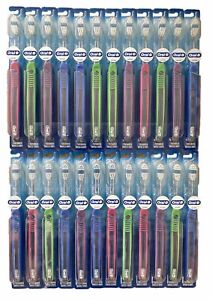 24 Pack Oral-B Indicator 35sft  Soft Adult Manual Toothbrushes Multicolor
