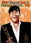 2010 New Orleans Jazz & Heritage Festival Poster Louis Prima unsigned numbered