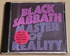Black Sabbath: Master of Reality CD Picture Disc PACD 003 Castle Communications