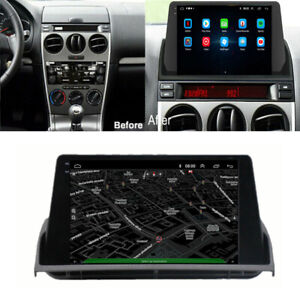 9'' Car Stereo Radio Android 12 GPS Navigation For Mazda 6 2002-2008 Mirror Link (For: 2006 Mazda 6)