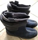 Lands' End Womens Blue Snow Boots Size 9.5 Suede? 