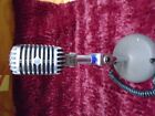 New ListingVintage Shure Model 55S Unidyne Dynamic Microphone W/ Cable and PTT stand! Works