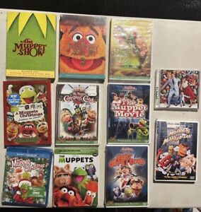 The Muppets Dvd Lot, The Muppets (Blu-ray/DVD, Collectible Case), The Muppet Sho