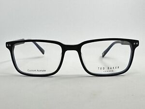 NEW Ted Baker TM006 BLC 54.18.140 Men’s Eyeglasses Frames Stainless Steel