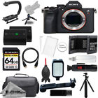 Sony a7R V Mirrorless Camera (Body) +64GB +Extra Battery+LED Flash- ULTIMATE Kit