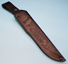 Kizlyar Fixed Blade Knife Sheath Black Malamut Leather Belt Dangler 12