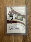 Jerry Rice #/80 Auto 2023 Panini Immaculate Football Numbers Signatures 49ers