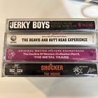 Cassettes SOUNDTRACKS Beavis Shocker Jerky Boys Metal Alternative Grunge 90s