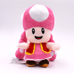 Anime Super Mario Bros Toad Toadette Plush Toys Animal Stuffed Doll Kids Gifts