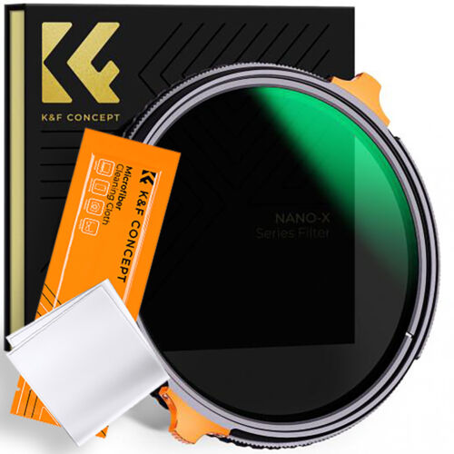 K&F Concept Lens Filter ND4-64 + CPL 67mm 77mm 82mm NANO X Neutral Density