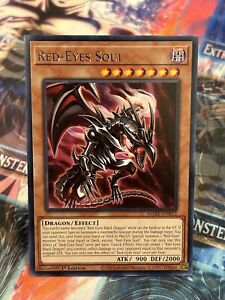 Yugioh x1 Red-Eyes Soul 1st Edition MAZE-EN012 Rare (Near Mint!)