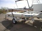 Sailboat M-16 Melges with trailer