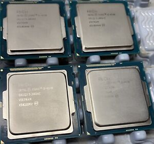 LOT 4 Intel Core i5-4590 SR1QJ 3.30GHz CPU Processors Cleaned Tested