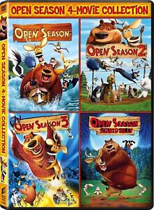 New Open Season Collection 1,2,3,4 (DVD)