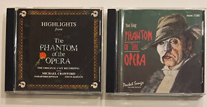 Phantom of the Opera Broadway Highlights CD + You Sing Phantom of the Opera CD