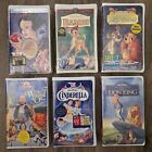 Disney Movie VHS Lot - 5 NEW Sealed, 1 Open ALL EXCELLENT CONDITION