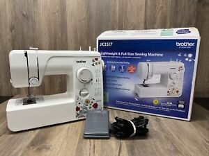 Brother Jx2517 17 Stitch Sewing Machine with Power Pedal