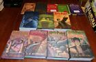 11 Harry Potter Books Complete Hardcover Set 1-7 & Fantastic Beasts+ Lot