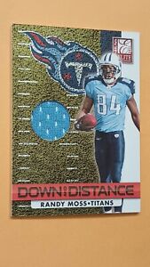 2011-ELITE-RANDY MOSS DOWN AND DISTANCE JERSEY /299-TITANS
