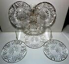*VINTAGE* Waterford Crystal CLARE (1985-2017) 6 Luncheon Plates 8