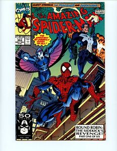 Amazing Spider-Man #353 Comic Book 1991 NM- Al Milgrom Mark Bagley Marvel